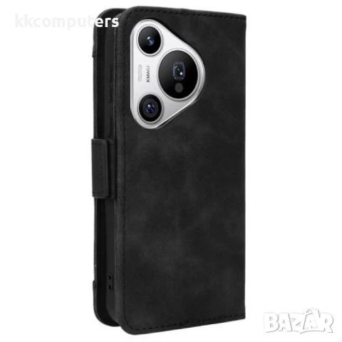 Huawei Pura 70 Magnetic Wallet Кожен Калъф и Скрийн Протектор, снимка 7 - Резервни части за телефони - 51400433
