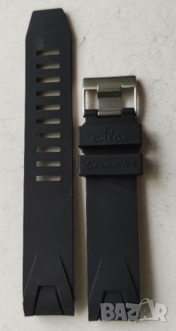 Силиконова каишка OMEGA 20мм, снимка 4 - Каишки за часовници - 45320400