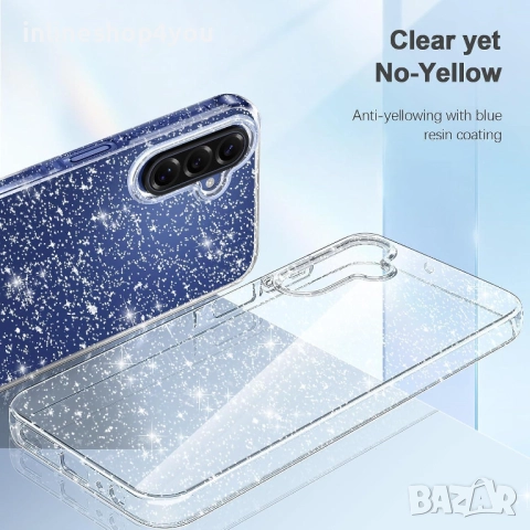 Блестящ Кейс Glitter Case за Samsung Galaxy A17, снимка 2 - Калъфи, кейсове - 51703438