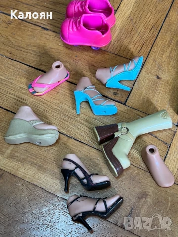 Обувки за кукли колекция лот, снимка 7 - Кукли - 50707551