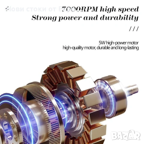 Машинка за подстригване Kemei KM 291, 4 приставки, снимка 3 - Машинки за подстригване - 53483680