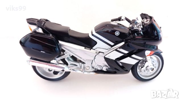 2006 Yamaha FJR 1300 Maisto Motorcycle Model 1:18, снимка 3 - Колекции - 41711850