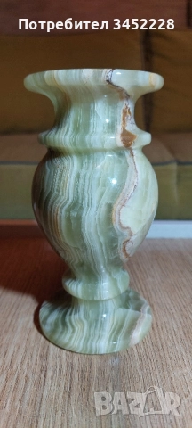 ваза от минерал оникс за ценители , снимка 2 - Вази - 52541109