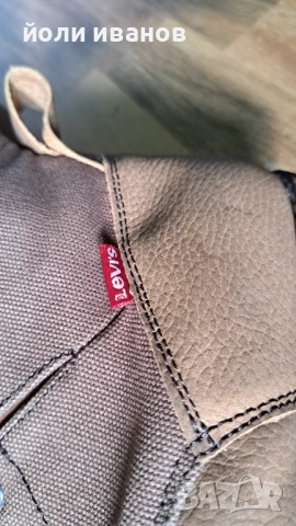 Levis-кожени оригинални мъжки обувки 43 номер, снимка 4 - Маратонки - 52275729