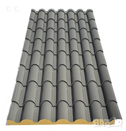 Покривни термопанели тип керемида и нормален - директен внос от Сърбия, снимка 2 - Строителни материали - 54191498