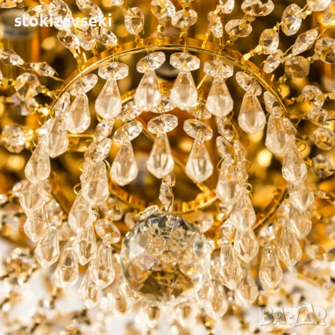 Кристален полилей, Ф50см, снимка 4 - Полилеи - 51220292