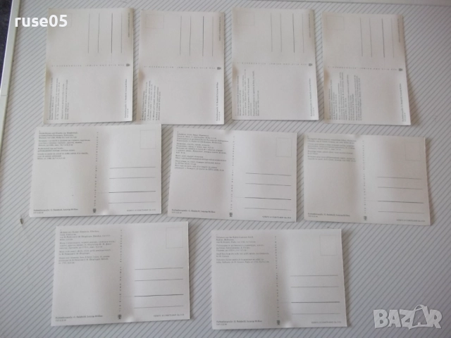 Комплект 9 бр. картички на фигури от саксонското княжество, снимка 6 - Филателия - 51946805