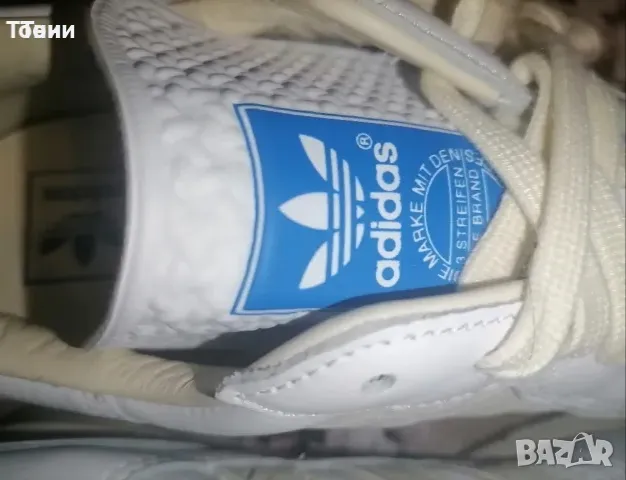 ADIDAS Оригинал Нови Дамски Маратонки Изцяло от Естествена Кожа 40, снимка 4 - Маратонки - 47045521