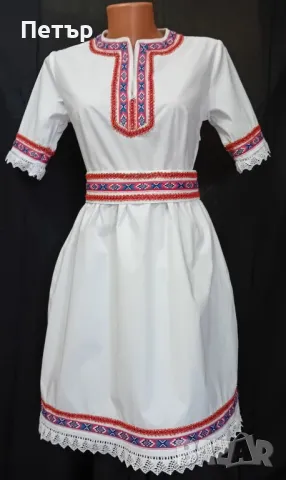 Дамска рокля с шевици, снимка 3 - Рокли - 29879277