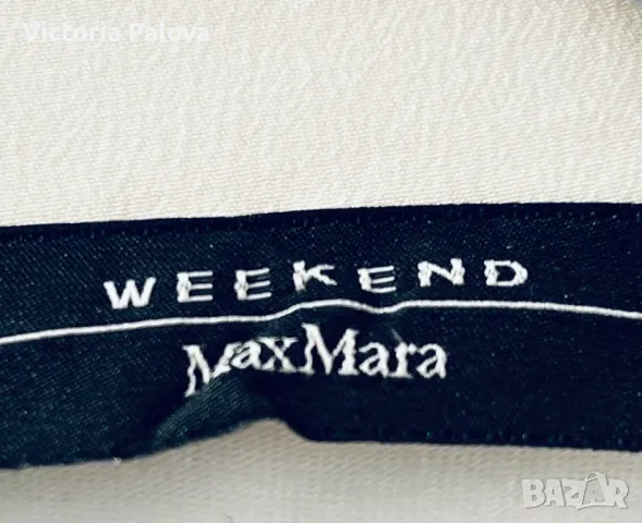 WEEKEND MaxMara копринена блуза/туника, снимка 2 - Ризи - 47205408