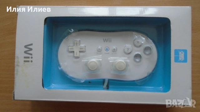 Nintendo Wii - Original Classic Gamepad Controller White RVL-005, снимка 4 - Аксесоари - 53944381