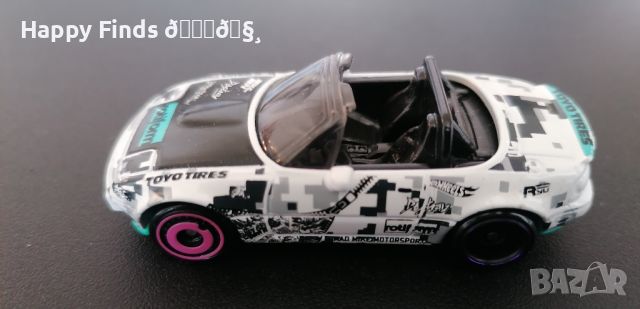 💕🧸Hot Wheels разопаковани Mazda MX5 Miata 2018 Mattel, 1967 El Camino HNT10, 1968 Mazda Cosmo Spor, снимка 3 - Колекции - 45160554