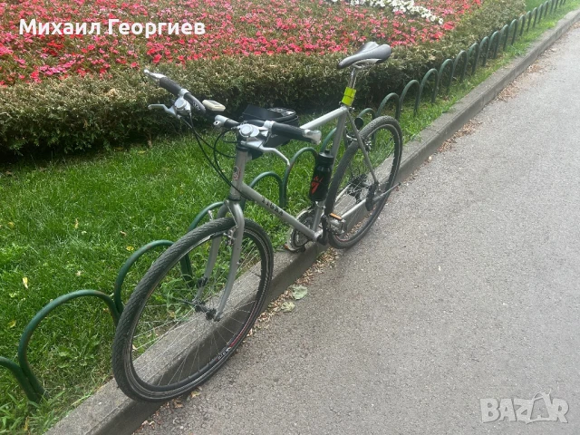 Хибриден велосипед градски колело 58 см хоризонтално, снимка 8 - Велосипеди - 46657613