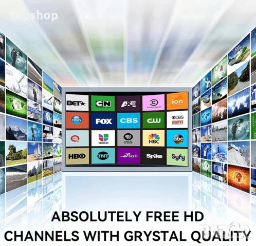 Най-новата телевизионна антена до 550+ мили, цифрова HD антена, снимка 4 - Приемници и антени - 50503839