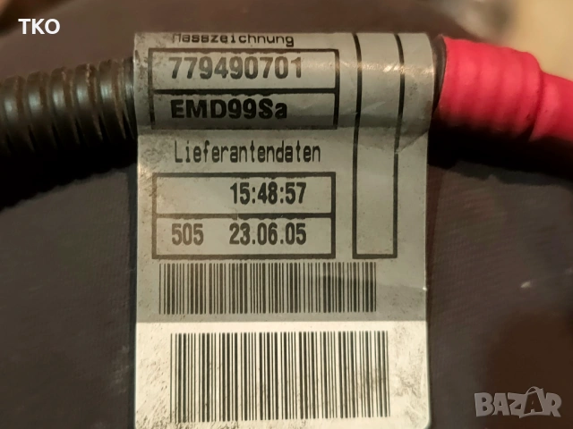 Кабел - проводник за реле подгревни свещи на BMW E87 118d 120d E90 E91 318d 320d - M47, снимка 4 - Части - 53060000