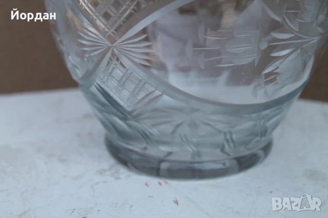 Немска кристална кана, снимка 4 - Колекции - 50606885