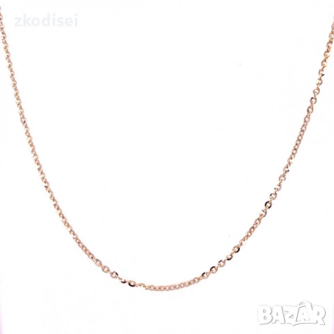 Златен синджир 2,16гр. 39,0см. 14кр. проба:585 модел:37742-5, снимка 2 - Колиета, медальони, синджири - 54134388