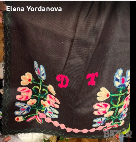 Старозагорски сукман - комплект с риза и престилка