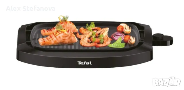 Иновативна скара с капак Tefal CB6A0830 Plancha 2000w, снимка 3 - Скари - 48590459