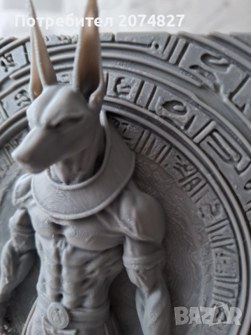 Anubis - Relief Sculpture /3D релефна скулптура, снимка 3 - Декорация за дома - 53451273