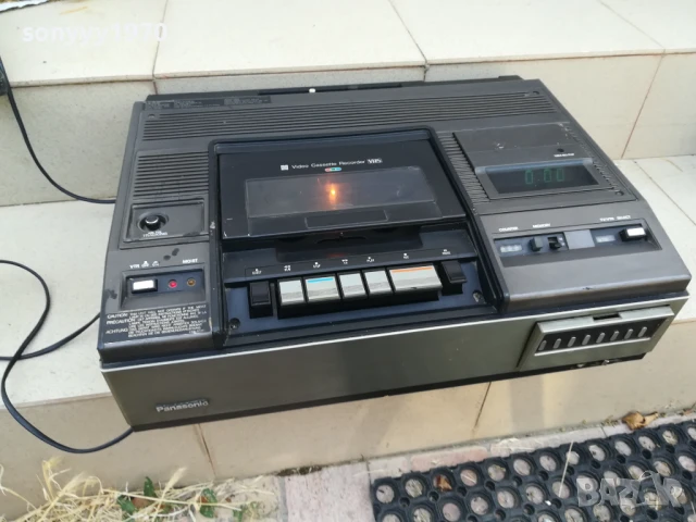 PANASONIC-РЕТРО ВИДЕО ОТ ФРАНЦИЯ 1808250654, снимка 3 - Плейъри, домашно кино, прожектори - 51398668