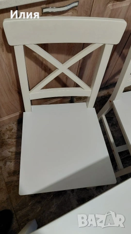 маса с 4 стола комплект , снимка 4 - Маси - 53726181