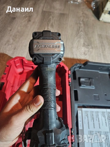 Гайковерт /импакт Parkside PDSSAP D3,с ударна част от B3,с наковалня 1/2, снимка 4 - Винтоверти - 53804215