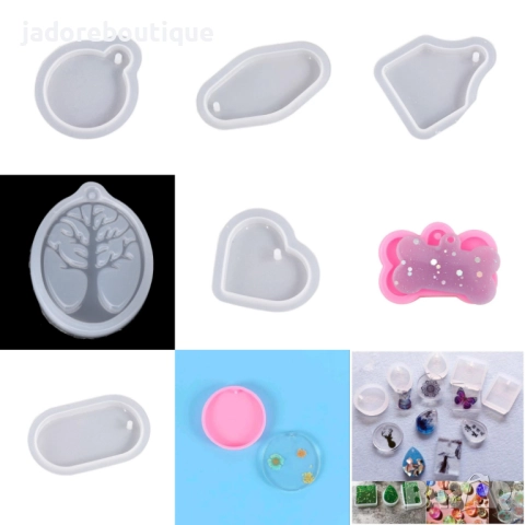 Силиконов молд висулки различни видове