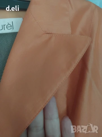 LAUREL (ESCADA) Size M Страхотно ново сако от Коприна и Памук, снимка 6 - Сака - 50241609