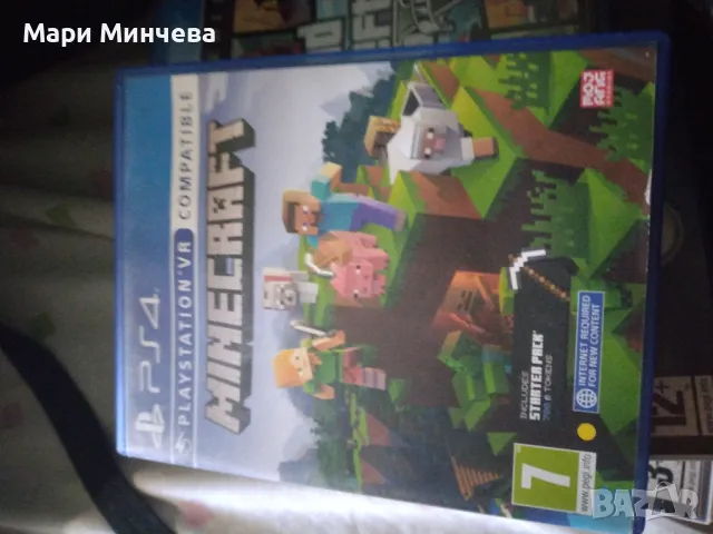 Minecraft и GTA 5 за PS4, снимка 2 - Други игри - 48280391