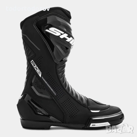 Мото Ботуши за мотор мото SHIMA RX-3 BLACK/WHITE,всички протектори 332.30 лв. / 169.90 €, снимка 4 - Аксесоари и консумативи - 53597096