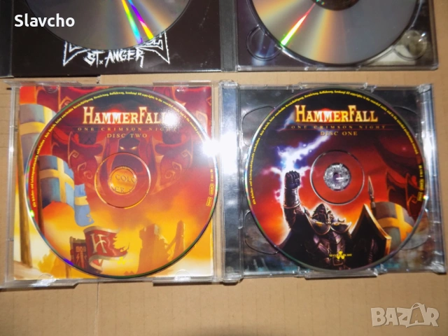 Компакт диск на - Metallica -St. Anger 2003/Hammer Fall – One Crimson Night 2003/ 2-CD, снимка 4 - CD дискове - 43094318