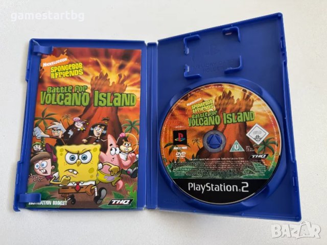 Spongebob and Friends Battle for Volcano Island за PS2, снимка 3 - Игри за PlayStation - 49599600