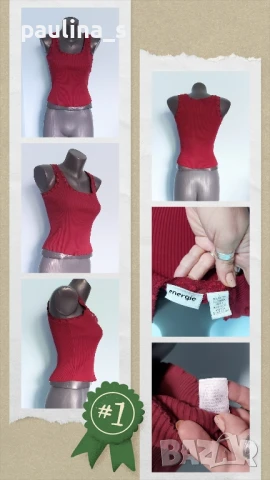 Пет различни броя / Бюстие тип потник с дантела , снимка 7 - Потници - 42297884