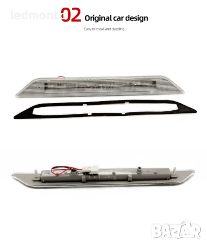 Трети Стоп LED за Nissan X-Trail T31 (2008–2013) – Водоустойчив, Ярък и Лесен за Монтаж, снимка 3 - Части - 50304727