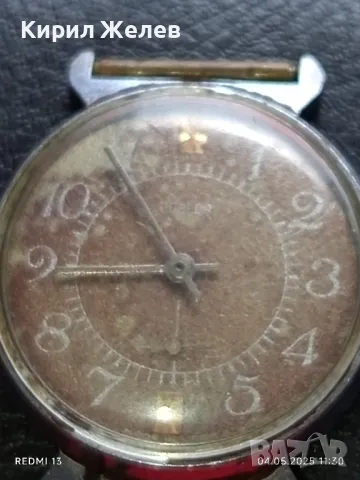 Стар механичен часовник мъжки ПОБЕДА СССР за части ремонт КОЛЕКЦИЯ 48059, снимка 3 - Антикварни и старинни предмети - 50149900
