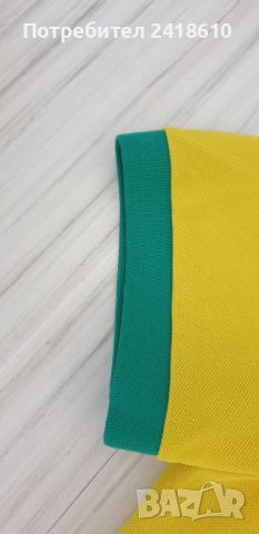 Hugo Boss Paddy Flag Brazil Cotton Modern Fit Mens Size M ОРИГИНАЛНА Тениска!, снимка 13 - Тениски - 46087928
