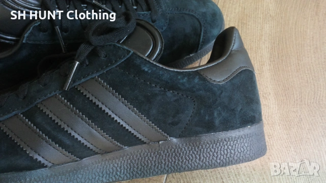 Adidas GAZELE Real Leather Shoes Размер EUR 41 1/3 UK 7 1/2 обувки естествена кожа 125-14-S, снимка 10 - Маратонки - 53039648