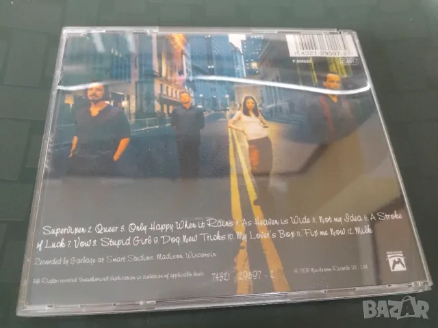 Garbage – Garbage - матричен диск музика, снимка 2 - CD дискове - 50435946