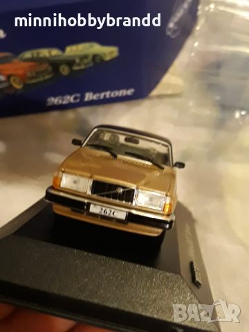 Volvo 262c Bertone . 1.43 Atlas Edition Collections. , снимка 17 - Колекции - 46496887