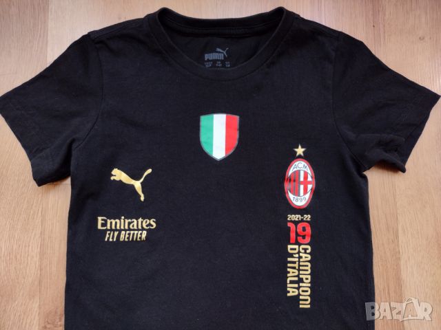 AC Milan / Puma - детскa тениска на Милан, снимка 3 - Детски тениски и потници - 45512629