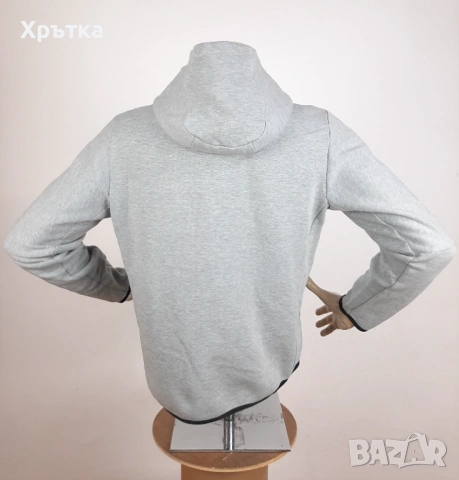 Nike Tech Fleece Windrunner - Оригинално мъжко горнище размер M, снимка 4 - Спортни дрехи, екипи - 54066733