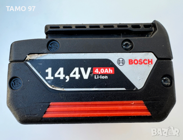 BOSCH AL 1860 CV зарядно устройство и BOSCH GBA 14,4V 4.0Ah акумулаторна батерия, снимка 3 - Други инструменти - 45062587