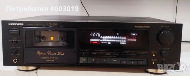 Pioneer CT-939 Касетен Дек 3 глав, 3 моторен 