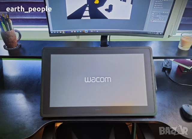 Графичен таблет Wacom Cintiq 22'', снимка 2 - Таблети - 51191021