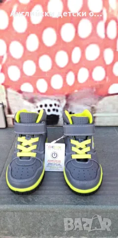 Английски детски оригинални кецове светещи -GEOX, снимка 7 - Детски маратонки - 49957621