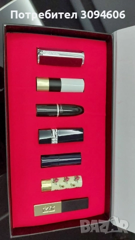 Мини комплект бижу червила, снимка 4 - Декоративна козметика - 52640295