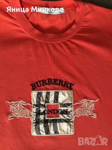 Тениска BURBERRY, снимка 2 - Тениски - 45934633