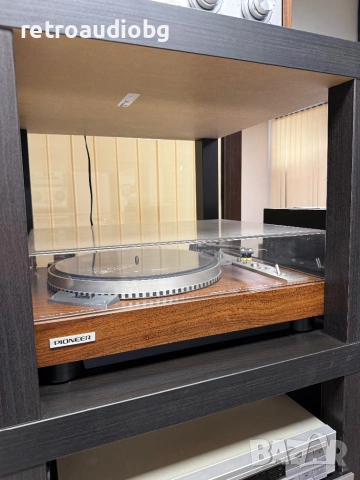 🔈Колекционерски грамофон PIONEER PL-550 - Direct drive🔈, снимка 8 - Грамофони - 54199595