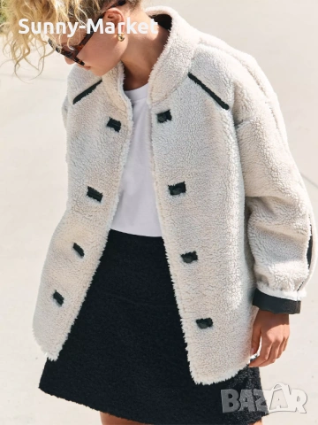 Дамско палто от изкуствен пух , дамско яке 